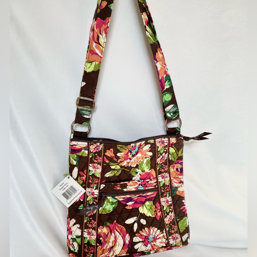 NWT Vera Bradley Hipster Bag in ‘English Rose’